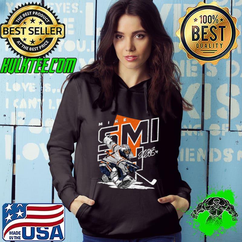 Canadian professional ice hockey goaltender mike smith player map T-Shirt