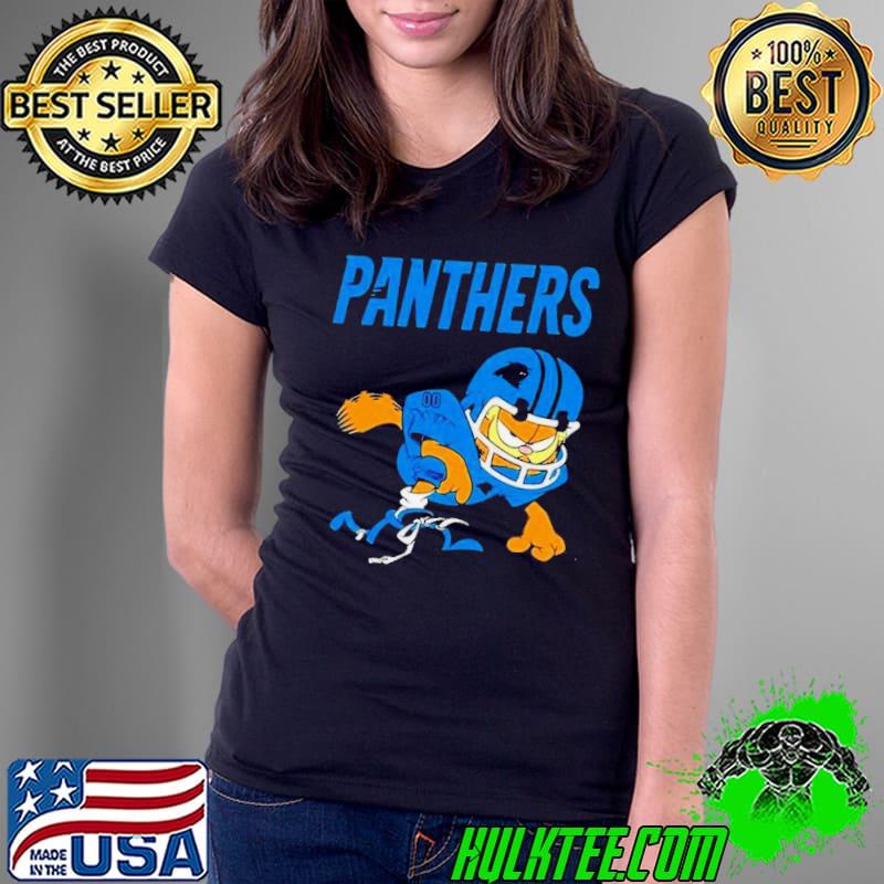 Carolina Panthers Garfield Cat Grumpy Football Player 2024 shirt