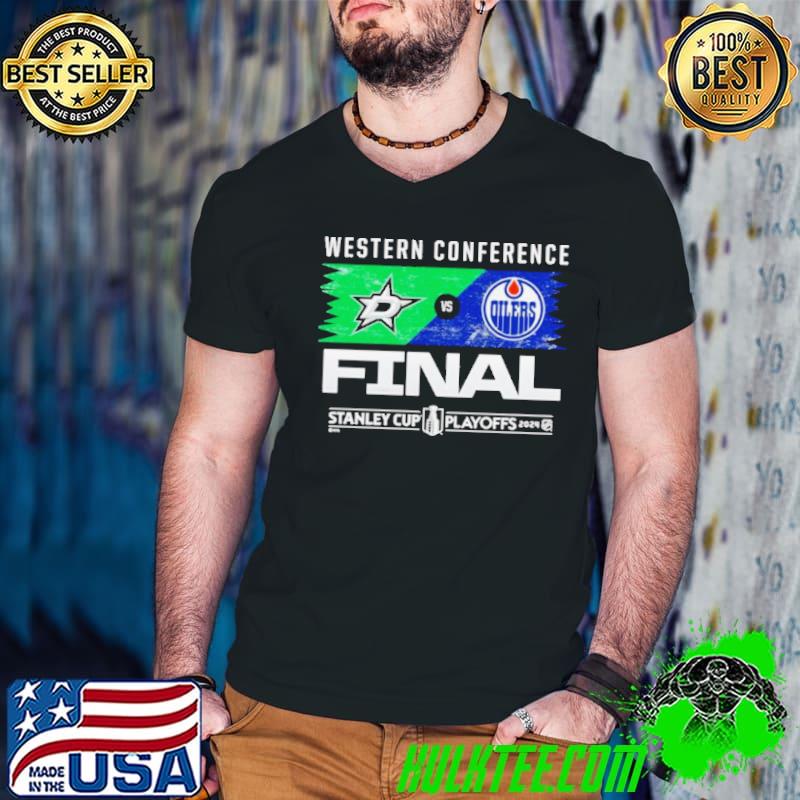 Championship Dallas Stars vs. Edmonton Oilers 2024 Western Conference Finals Shirt
