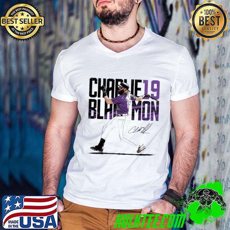 Charlie Blackmon Colorado Swing American professional baseball outfielder T-Shirt
