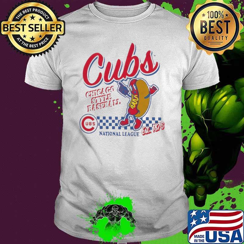 Chicago Cubs Mitchell & Ness Cooperstown Collection Food Concessions Shirt