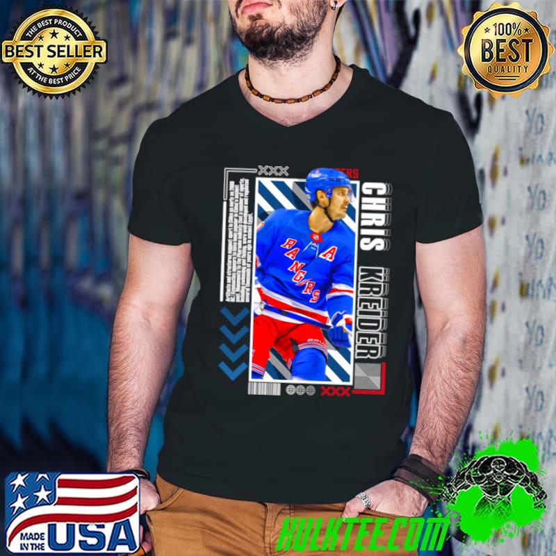 Chris Kreider American professional ice hockey winger T-Shirt
