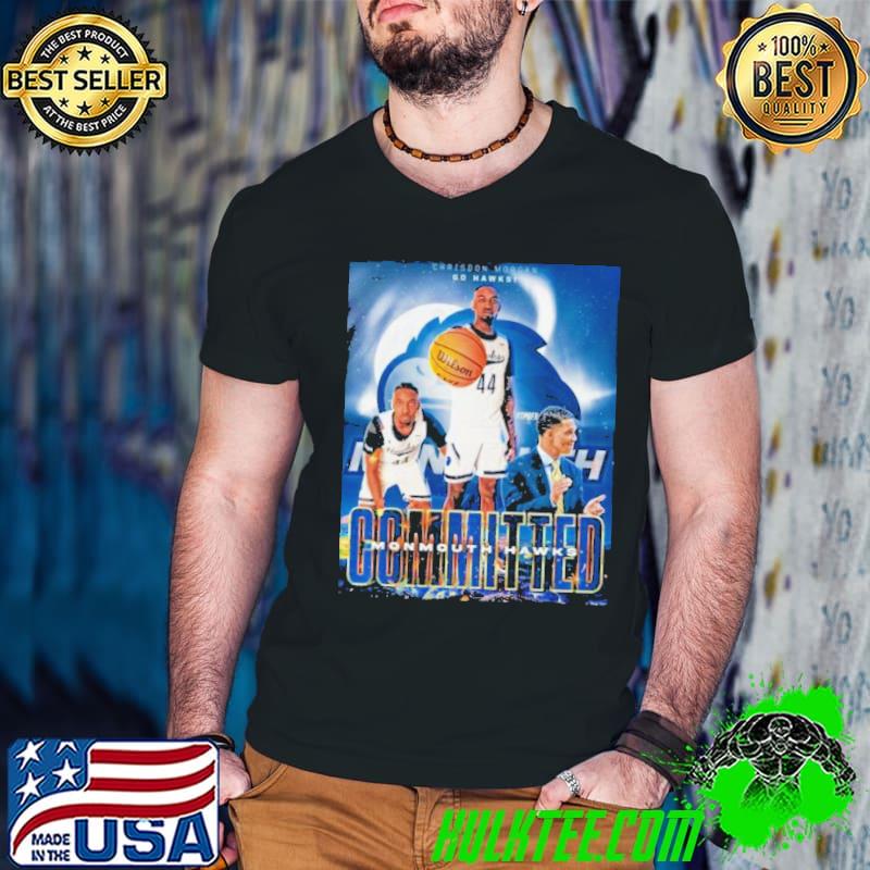 Chrisdon Morgan Go Hawks Monmouth Hawks Committed Shirt