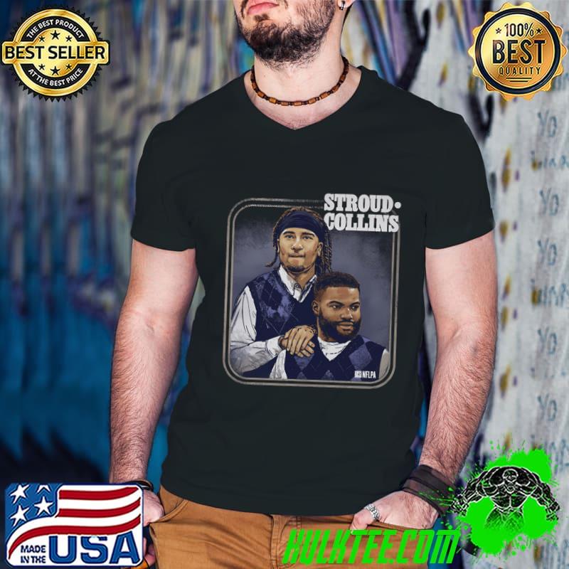 CJ Stroud Nico Collins Step Brothers T-Shirt Guys V Neck CJ Stroud Nico Collins Step Brothers T-Shirt Guys V Neck
