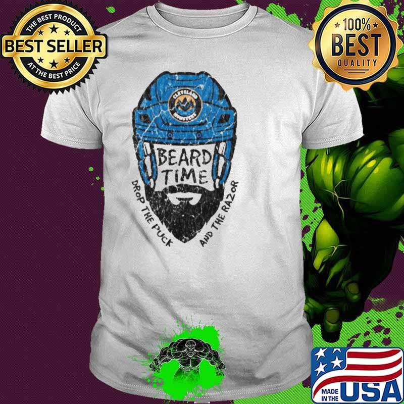 Cleveland Monsters beard time drop the puck and the razor shirt