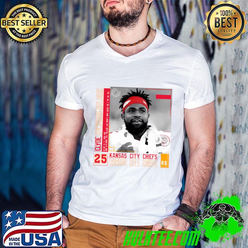 Clyde Edwards-Helaire American football running back for the Kansas City Chiefs T-Shirt
