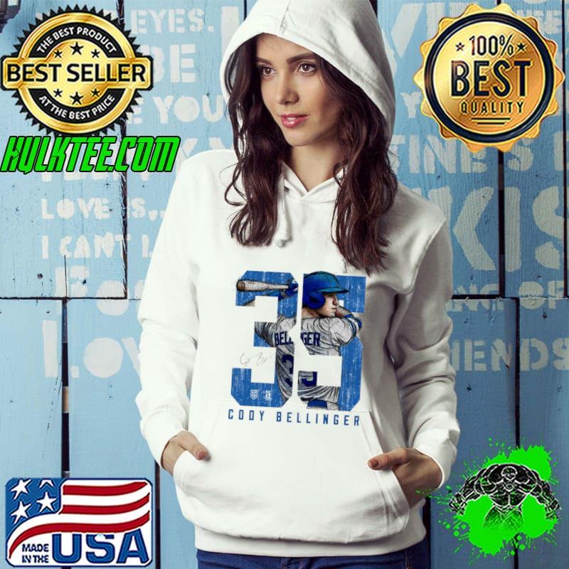 Cody Bellinger Los Angeles D Sketch American professional baseball outfielder and first baseman T-Shirt Hoodie Cody Bellinger Los Angeles D Sketch American professional baseball outfielder and first baseman T-Shirt Hoodie