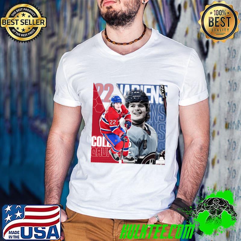 Cole Caufield American professional ice hockey winger Canadiens T-Shirt Guys V Neck Cole Caufield American professional ice hockey winger Canadiens T-Shirt Guys V Neck