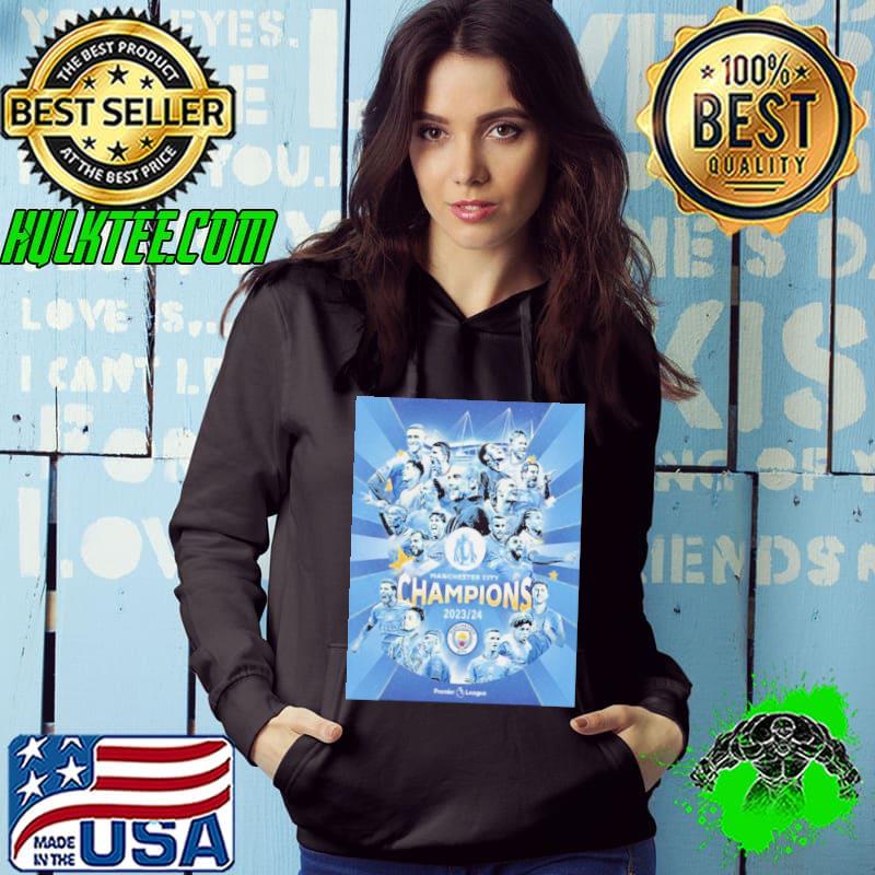 Congrats Manchester City Champions Premier League 2023-2024 Man City Champions Shirt Hoodie Congrats Manchester City Champions Premier League 2023-2024 Man City Champions Shirt Hoodie