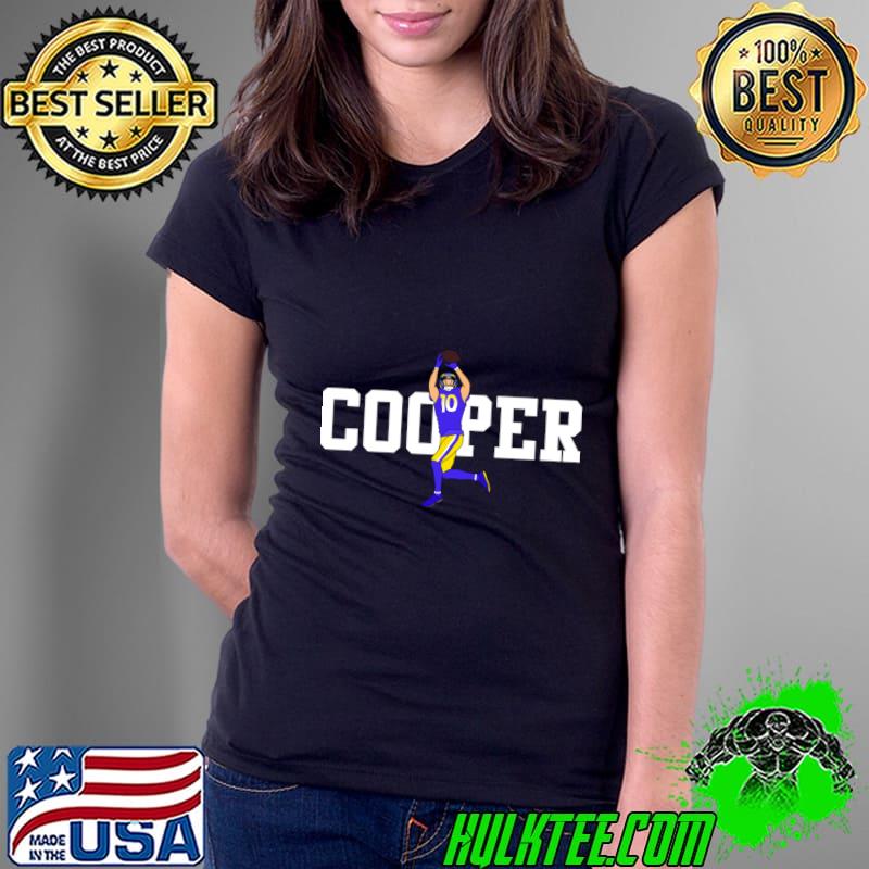 Cooper Kupp American football wide receiver for the Los Angeles Rams T-Shirt Ladies Tee Cooper Kupp American football wide receiver for the Los Angeles Rams T-Shirt Ladies Tee
