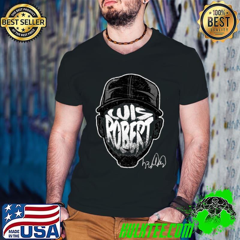 Cuban-born professional baseball outfielder luis robert player silhouette T-Shirt