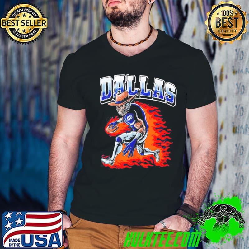 Dallas Cowboys Football Skull Style Shirt