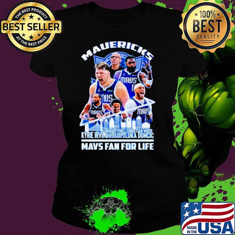 Dallas Mavericks Mavs Fan For Life Skyline Shirt