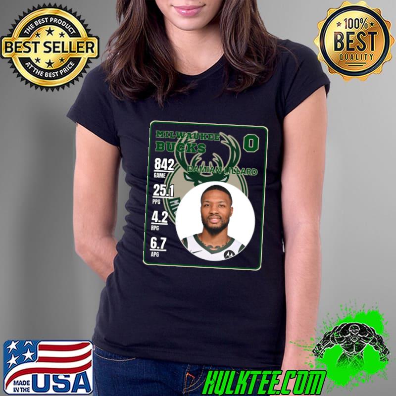Damian Lillard American professional basketball Milwaukee Bucks T-Shirt