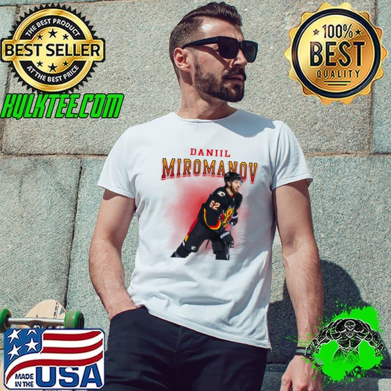 Daniil Miromanov Russian professional ice hockey defenceman for the Calgary Flames T-Shirt