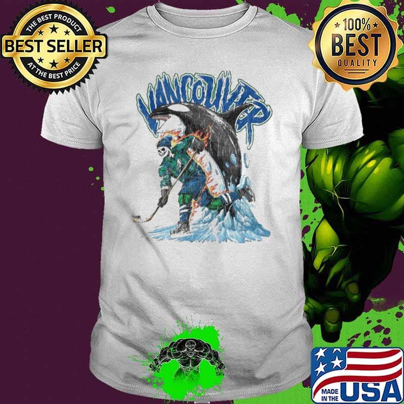 Dead Skeleton Vancouver Canucks Hockey shirt