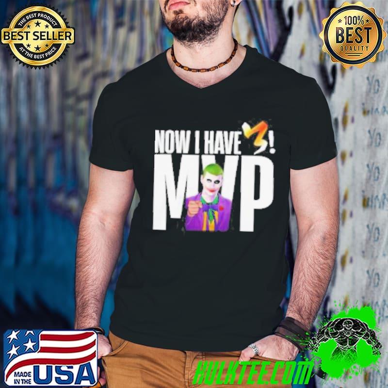 Denver Nuggets Nikola Jokic Joker now I have 3 MVP shirt Denver Nuggets Nikola Jokic Joker now I have 3 MVP shirt