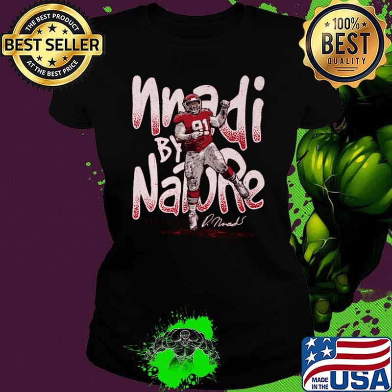 Derrick Nnadi Kansas City Nnadi By Nature American football defensive tackle T-Shirt