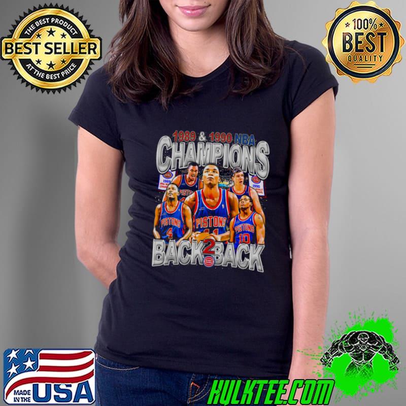 Detroit Pistons 2004 NBA Champs American professional basketball team T-Shirt