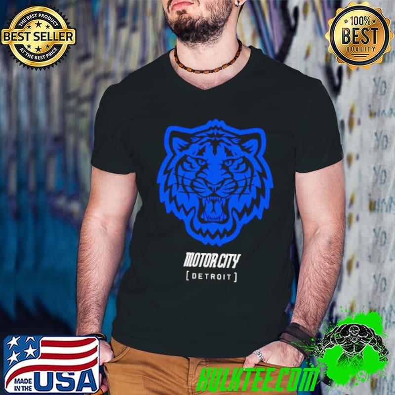 Detroit Tigers Motorcity 2024 City Connect s Guys V Neck Detroit Tigers Motorcity 2024 City Connect s Guys V Neck