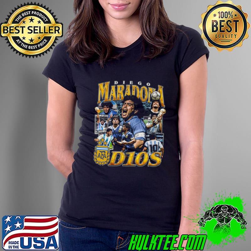 Diego Maradona D10S Argentine professional football player and manager T-Shirt
