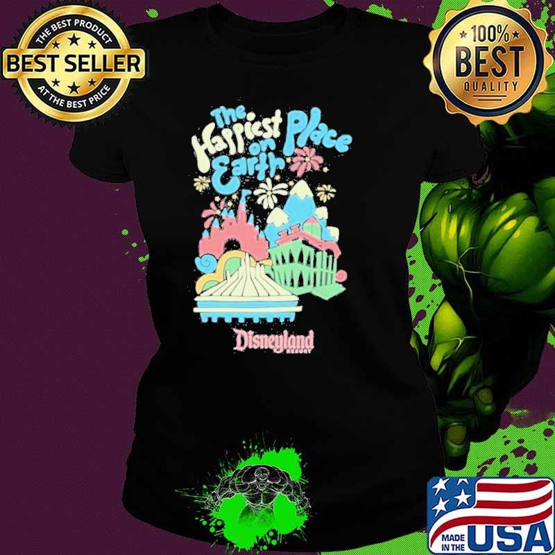 Disneyland The Happiest Place On Earth Shirt
