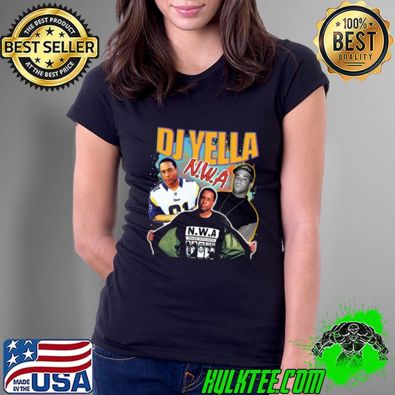 DJ Yella N.W.A American DJ, rapper record producer and film director T-Shirt