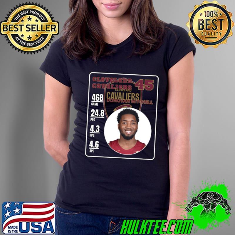 Donovan Mitchell American professional basketball player Cleveland Cavaliers T-Shirt