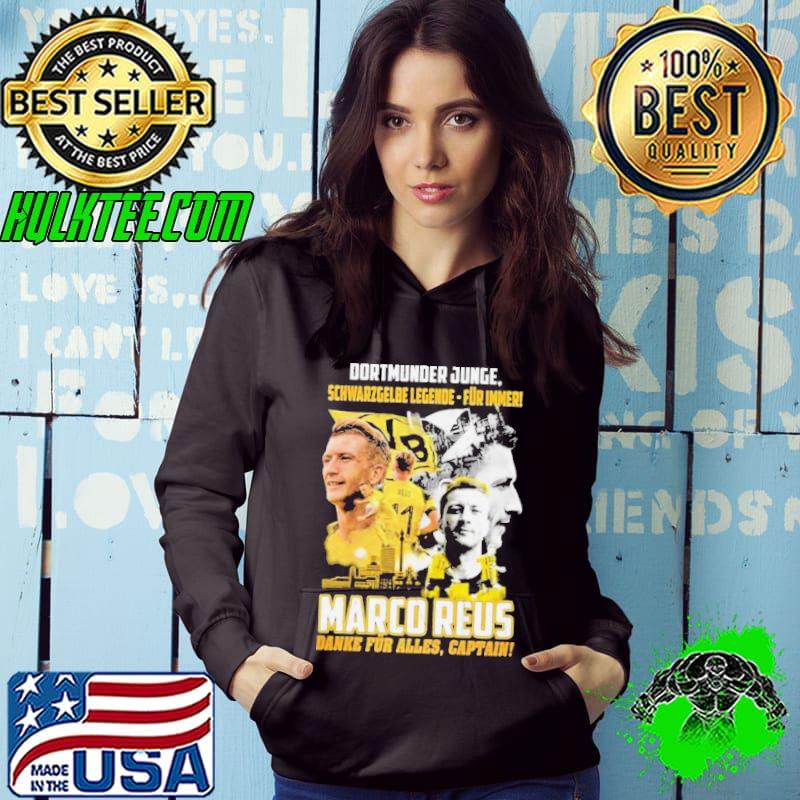 Dortmunder Junge Schwarz Gelbe Legende – Fur Immer Marco Reus Danke Fur Alles, Captain Shirt
