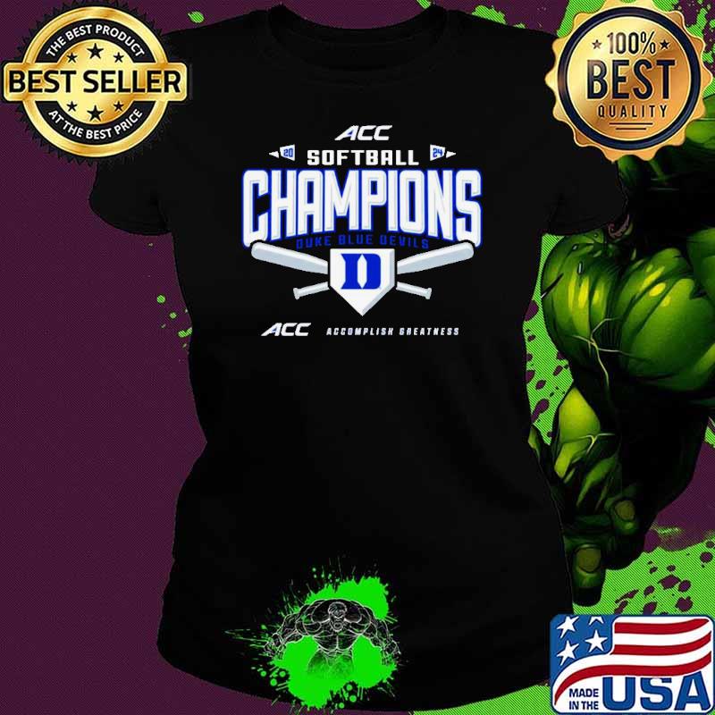 Duke Blue Devils 2024 ACC Softball Conference Tournament Champions Locker Room shirt