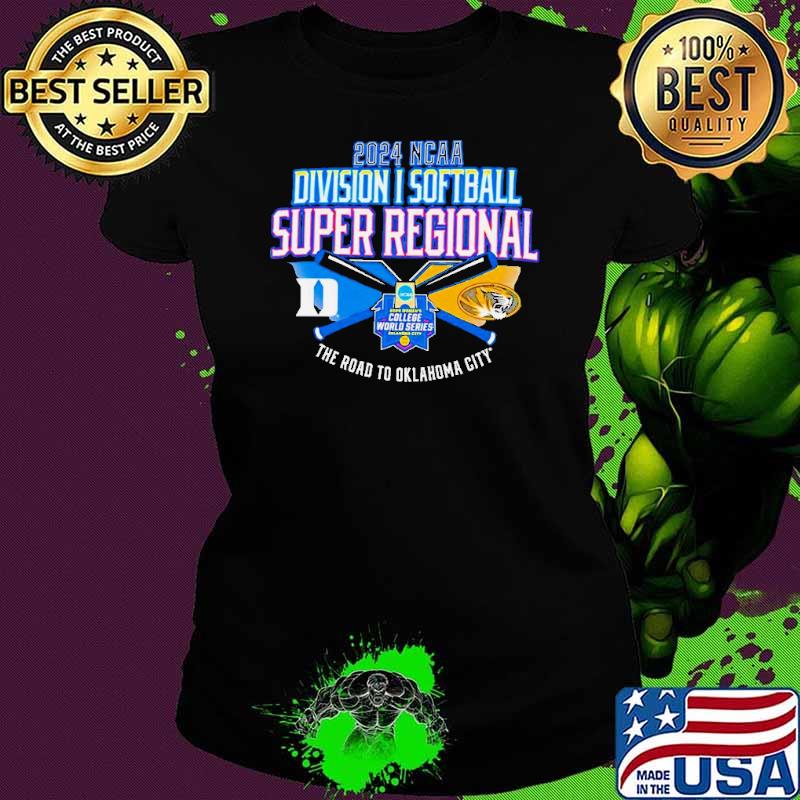 Duke Blue Devils Vs Missouri Tigers 2024 NCAA Division I Softball Super Regional shirt