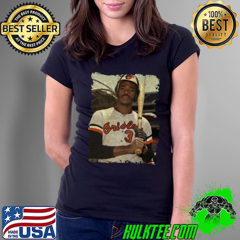 Eddie Murray in Baltimore Orioles baseball player T-Shirt