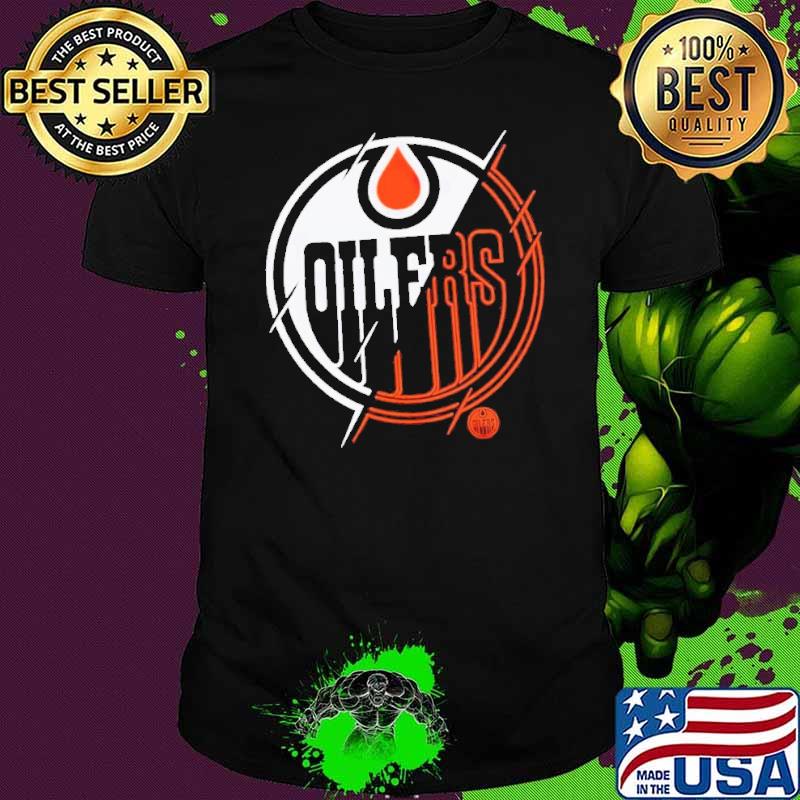 Edmonton Oilers round Hockey NHL logo 2024 s Unisex Edmonton Oilers round Hockey NHL logo 2024 s Unisex