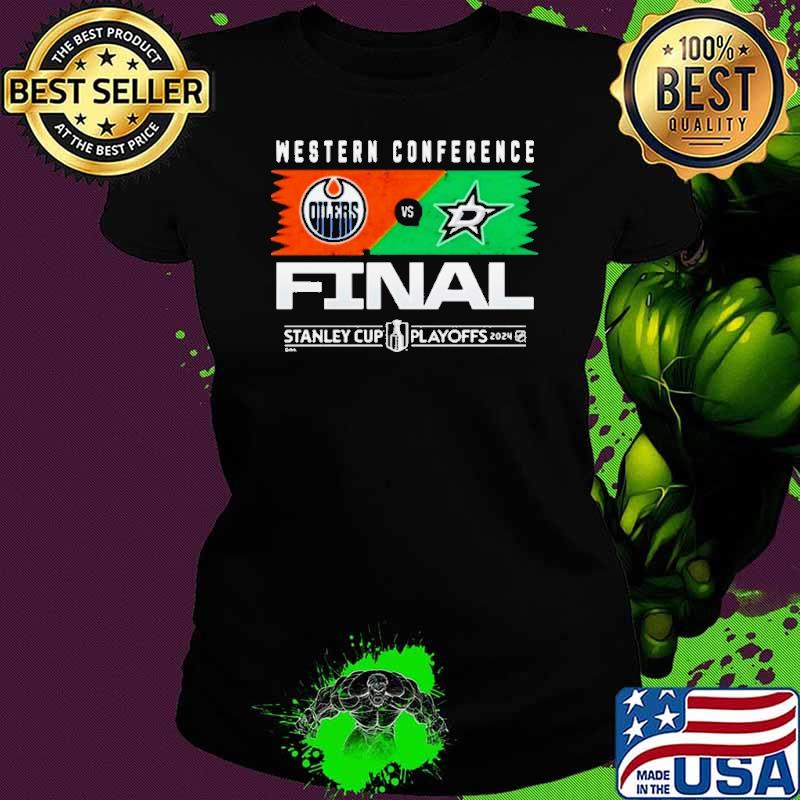 Edmonton Oilers Vs Dallas Stars 2024 NHL Western Conference Final Shirt
