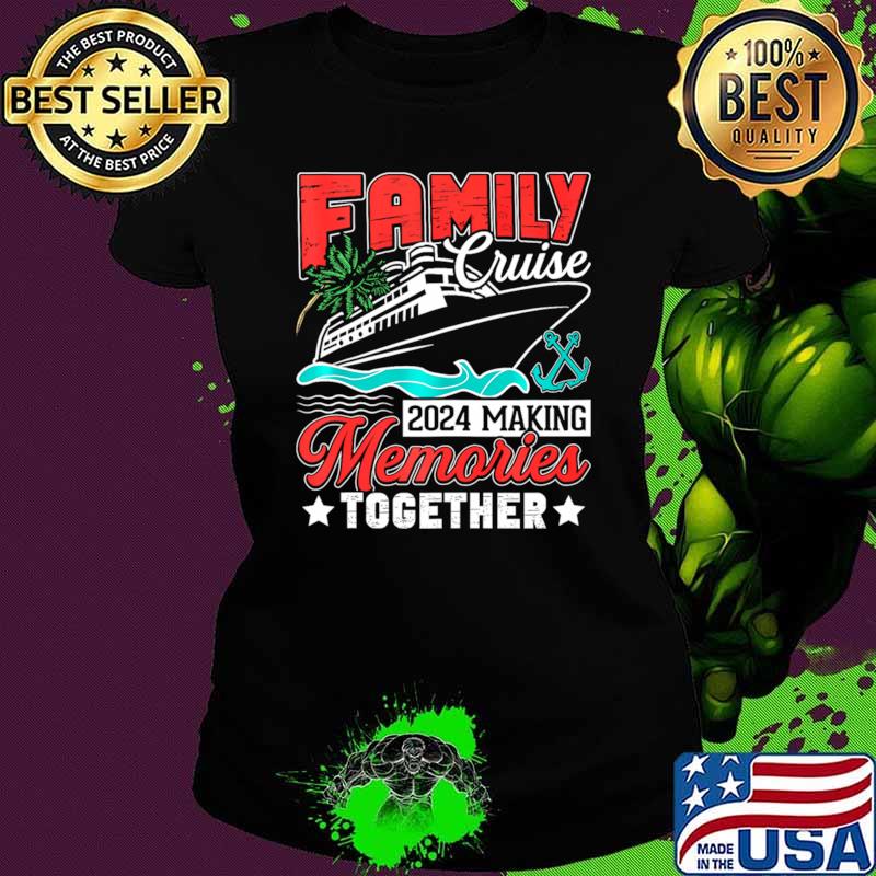 Family Cruise 2024 Making Memories Family Vacation 2024 Palms Tree T-Shirt