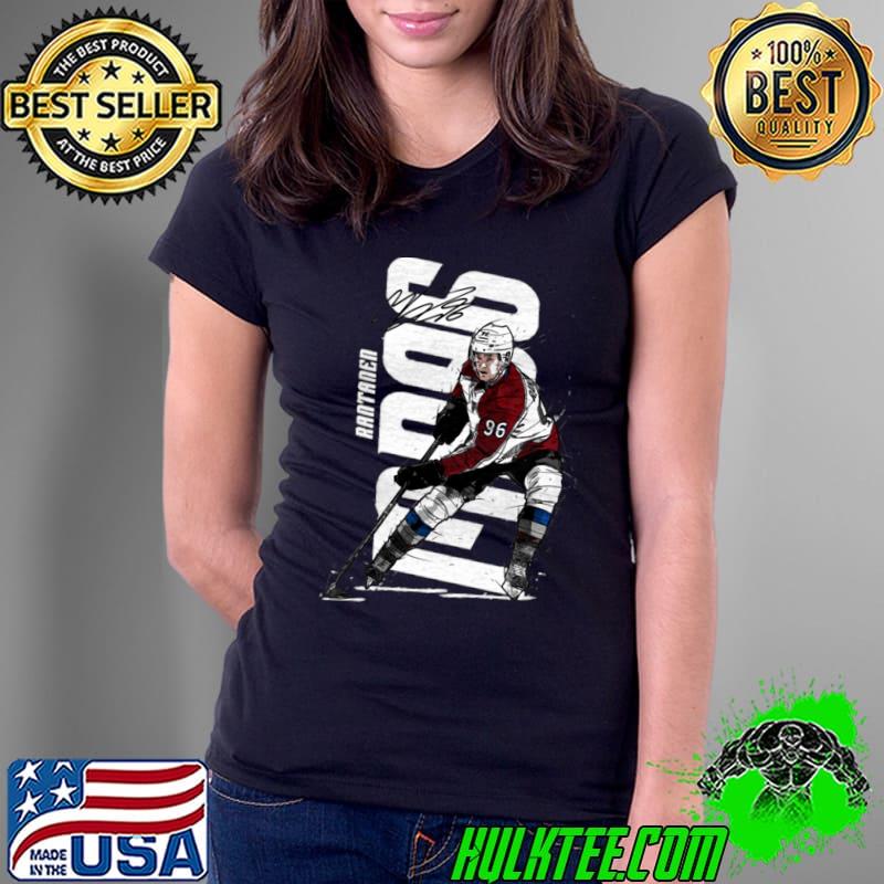 Finnish professional ice hockey forward mikko rantanen vertical T-Shirt Ladies Tee Finnish professional ice hockey forward mikko rantanen vertical T-Shirt Ladies Tee