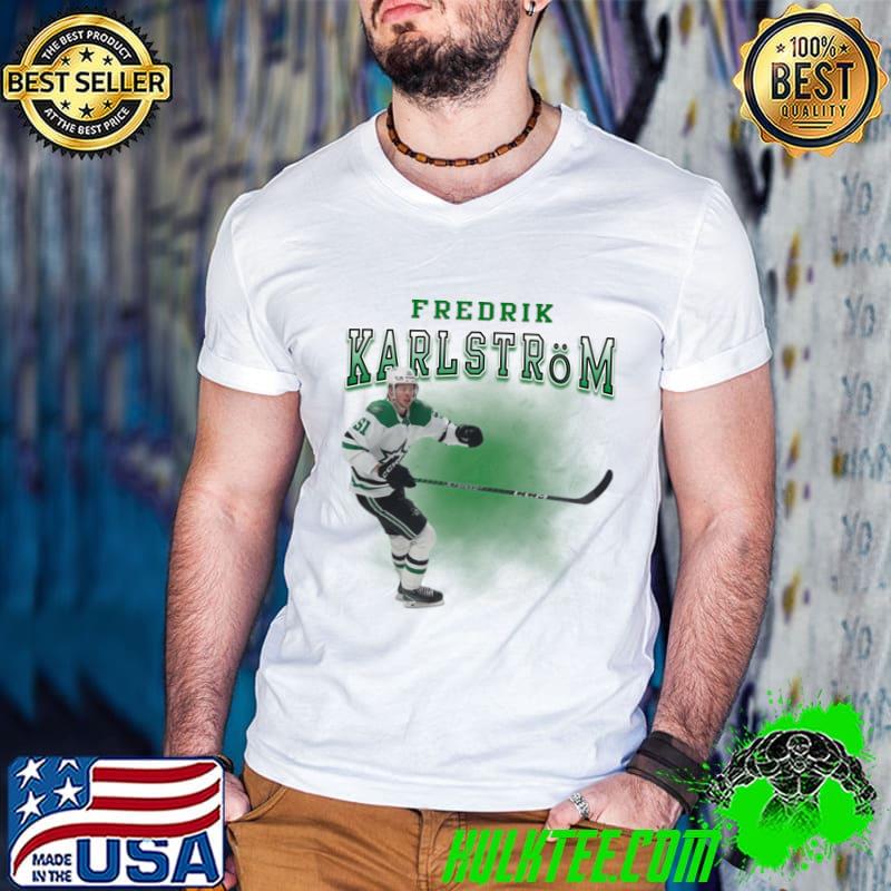 Fredrik Karlström Swedish professional ice hockey forward T-Shirt Guys V Neck Fredrik Karlström Swedish professional ice hockey forward T-Shirt Guys V Neck