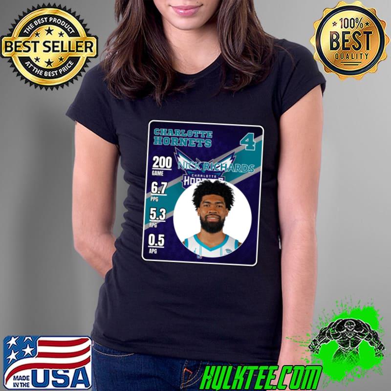 Funny nick Richards Jamaican professional basketball player Charlotte Hornets T-Shirt