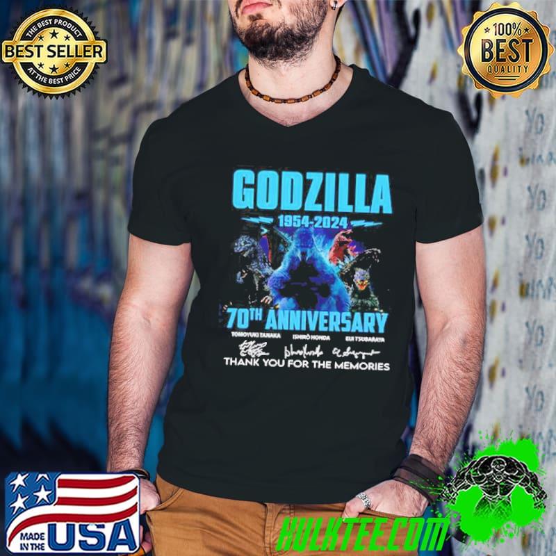 Godzilla 1954 – 2024 70th Anniversary Thank You For The Memories T-Shirt