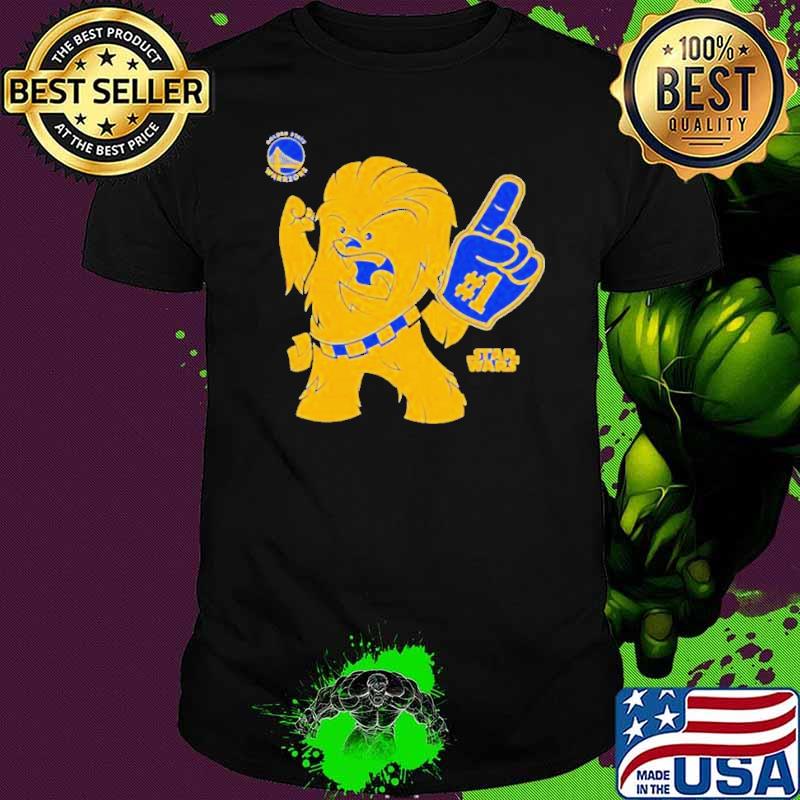 Golden State Warriors Star Wars Chewie #1 Fan Shirt