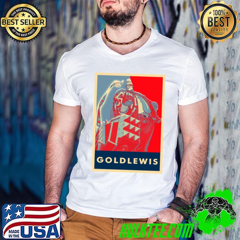 Goldlewis recurring character in the Guilty Gear series T-Shirt Guys V Neck Goldlewis recurring character in the Guilty Gear series T-Shirt Guys V Neck