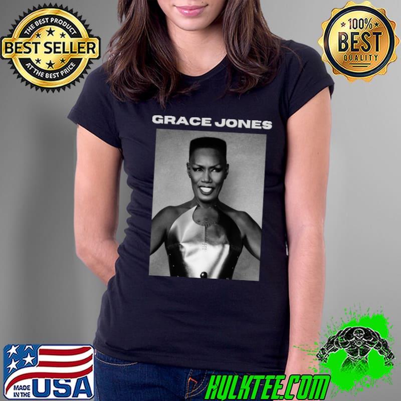 Grace Jones Jamaican singer songwriter model and actress T-Shirt
