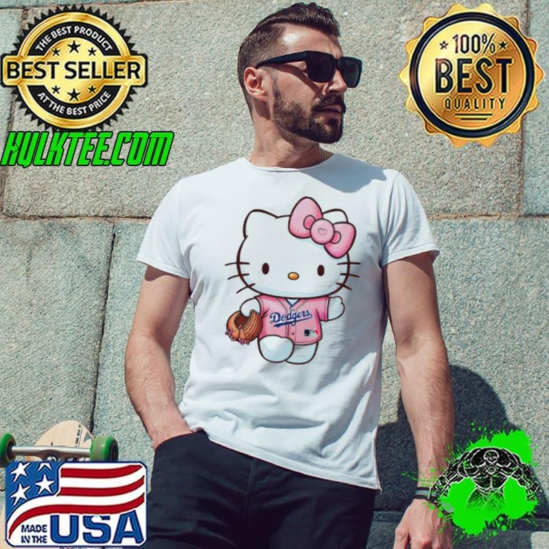Groovy Kitty Dodger Baseball shirt Groovy Kitty Dodger Baseball shirt
