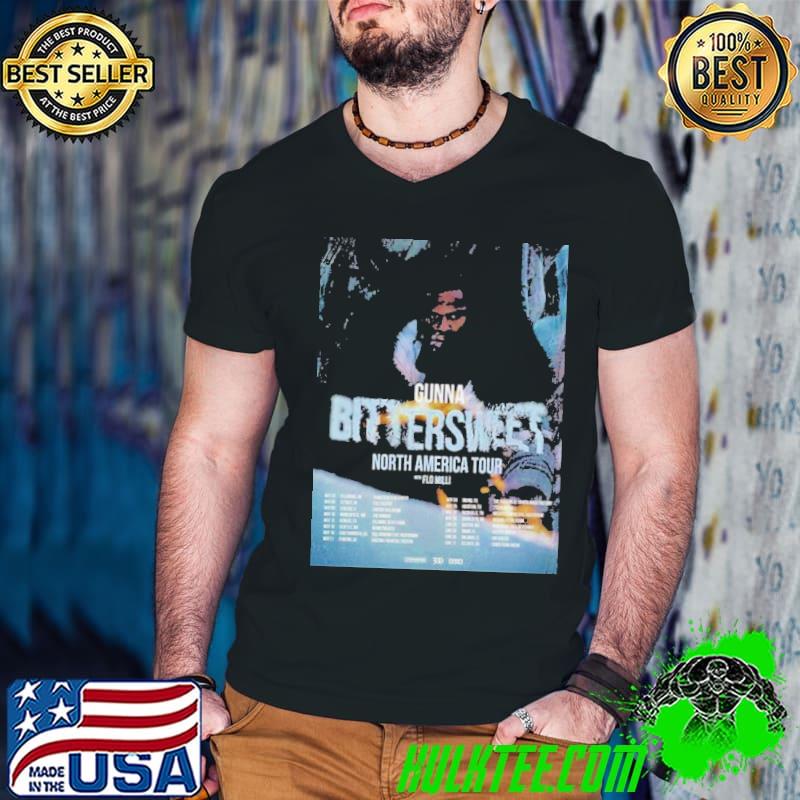 Gunna Bittersweet North America Tour 2024 With Flo Milli And Dina Ayada Schedule List Date Shirt