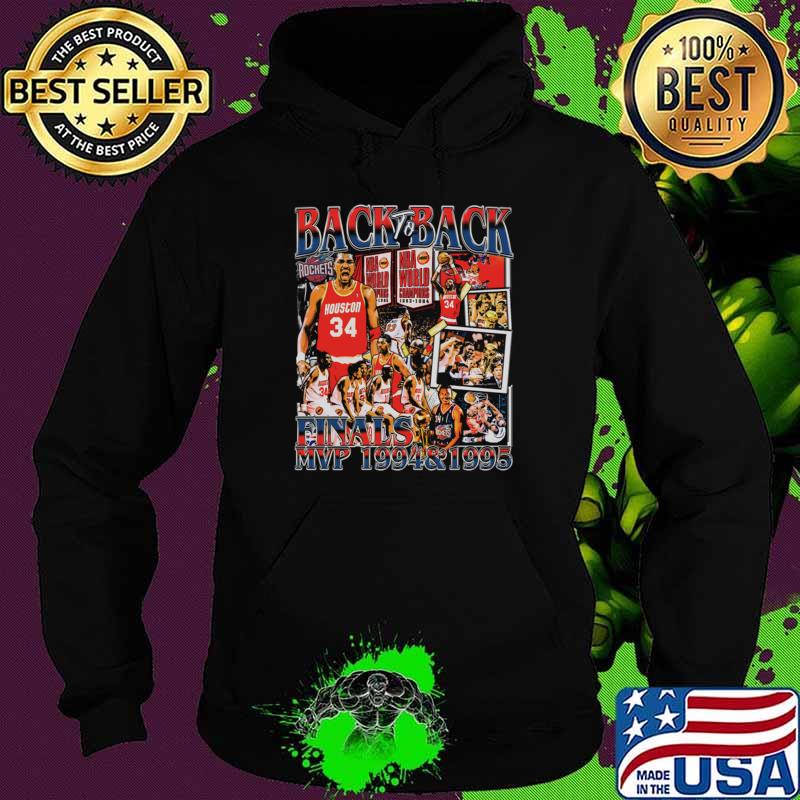 Hakeem Olajuwon 1994 & 1995 MVP Nigerian-American former professional basketball player T-Shirt Hoodie Hakeem Olajuwon 1994 & 1995 MVP Nigerian-American former professional basketball player T-Shirt Hoodie