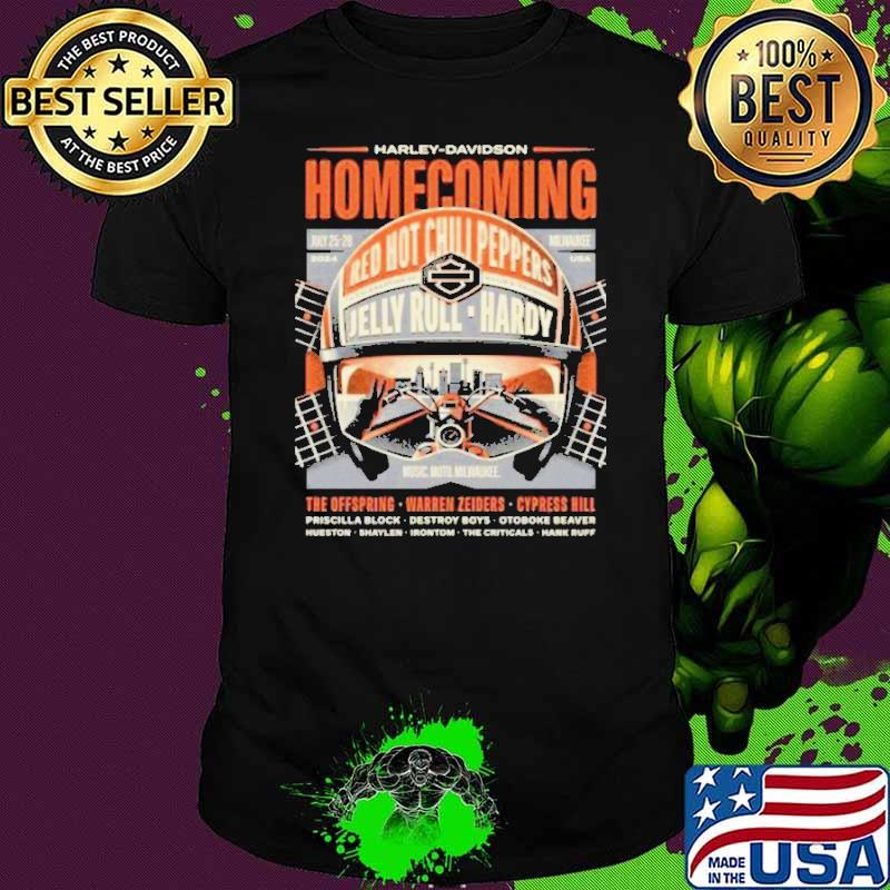 Harley-Davidson Homecoming Milwaukee, WI July 25-28, 2024 Poster Shirt