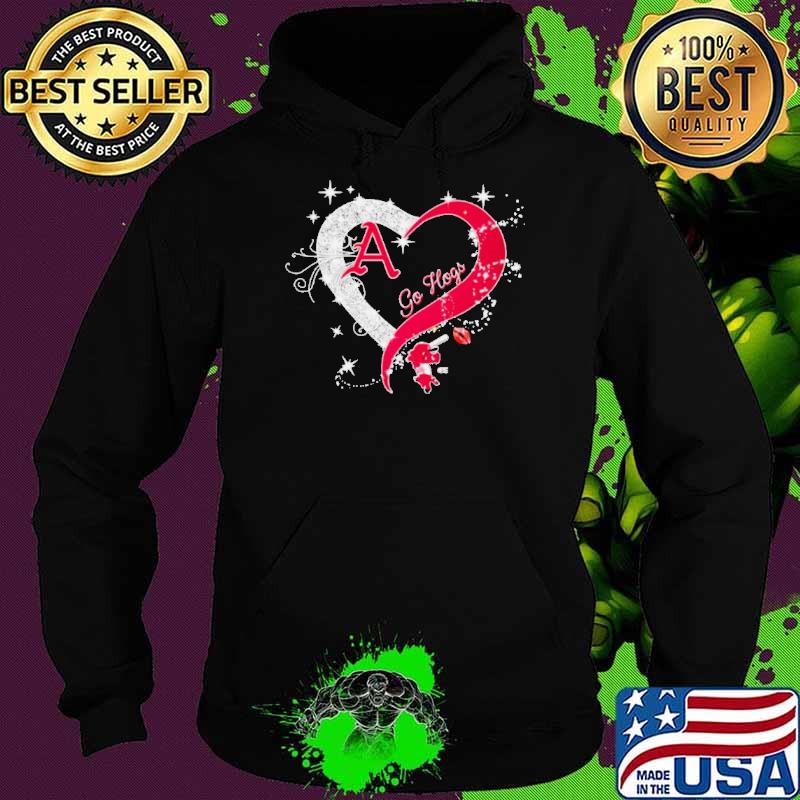 Heart Arkansas Razorbacks Baseball Go Vols Shirt Hoodie Heart Arkansas Razorbacks Baseball Go Vols Shirt Hoodie