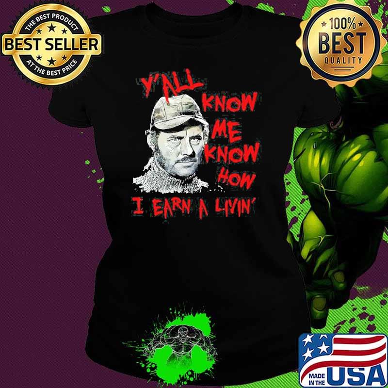How I Earn A Living Quint Jaws Shirt
