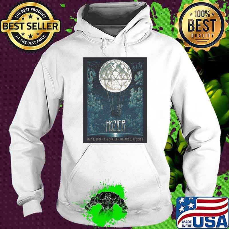 Hozier May 8, 2024 Kia Center Orlando, Florida Event Poster Shirt Hoodie Hozier May 8, 2024 Kia Center Orlando, Florida Event Poster Shirt Hoodie