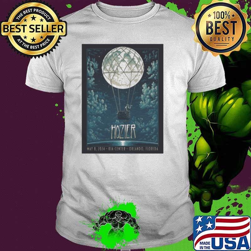 Hozier May 8, 2024 Kia Center Orlando, Florida Event Poster Shirt